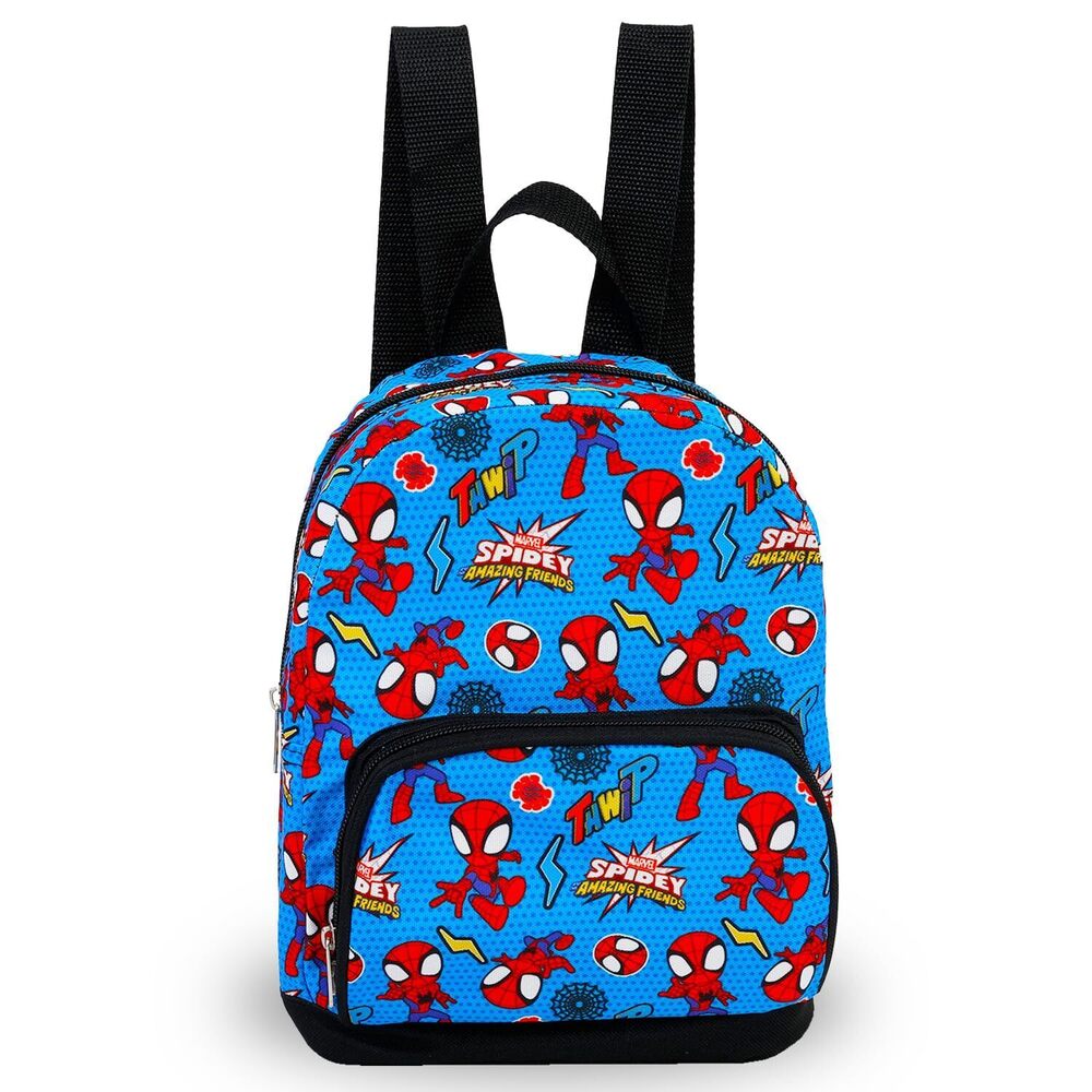 8431 Title: Spiderman Mini Backpack - 10" Exclusive Woven Small Backpack